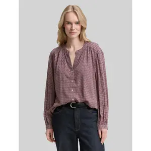 Women's long sleeve printed blouse Tom Tailor image-1