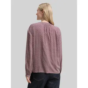 Women's long sleeve printed blouse Tom Tailor image-2