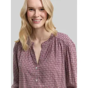 Women's long sleeve printed blouse Tom Tailor image-4
