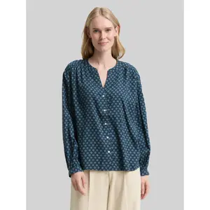 Women's long sleeve printed blouse Tom Tailor image-1