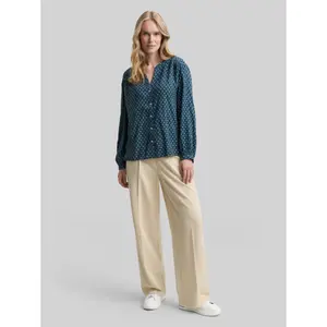 Women's long sleeve printed blouse Tom Tailor image-3