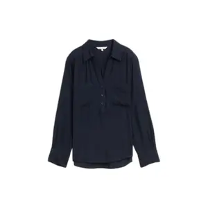 Women's Blouse with Chest Pockets Tom Tailor image-0