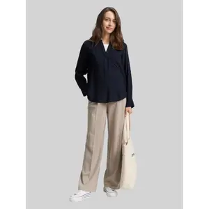 Women's Blouse with Chest Pockets Tom Tailor image-3
