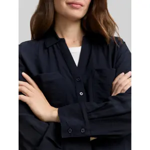 Women's Blouse with Chest Pockets Tom Tailor image-4