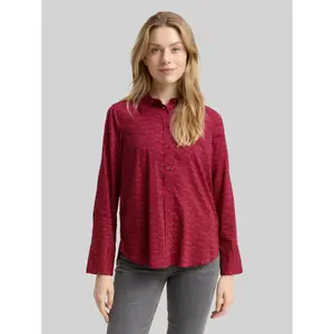 Long Sleeve Shirt with Slits for Women Tom Tailor image-1