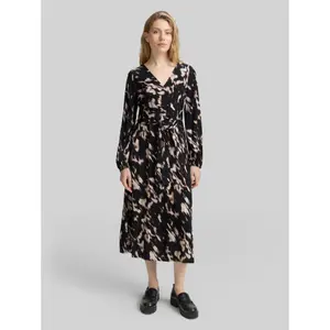Printed Wrap Dress Woman Tom Tailor image-1