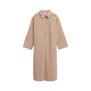 Shirt Dress with Collar and Half Button Placket Women Tom Tailor image-0