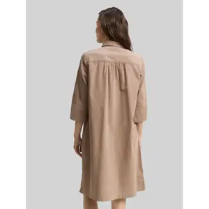 Shirt Dress with Collar and Half Button Placket Women Tom Tailor image-2