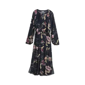 Long Sleeve Flowing Maxi Dress for Women Tom Tailor image-0
