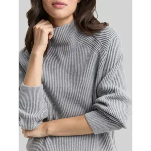 Women's knitted sweater Tom Tailor Loose Fit image-4