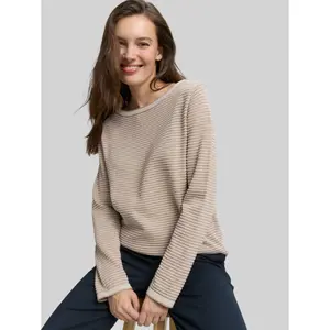 Women's long-sleeved striped T-shirt Tom Tailor image-4