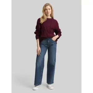 Women's knitted sweater Tom Tailor Loose Fit image-3
