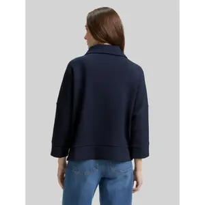 Women's Zip Scuba Fabric Sweatshirt Tom Tailor image-2