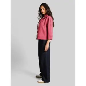 Women's Zip Scuba Fabric Sweatshirt Tom Tailor image-3