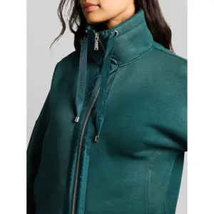 Women's Zip Scuba Fabric Sweatshirt Tom Tailor image-4