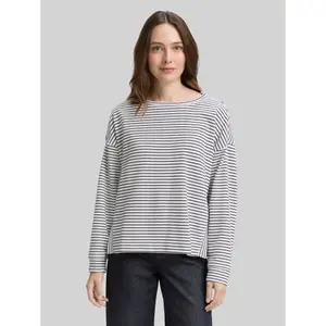 Striped women's sweatshirt Tom Tailor image-1