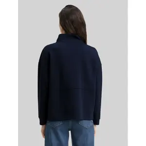 Sweatshirt mit Reißverschlusskragen, Damen Tom Tailor image-2