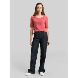 Boat Neck T-Shirt Women Tom Tailor image-3