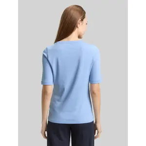Boat Neck T-Shirt Women Tom Tailor image-2
