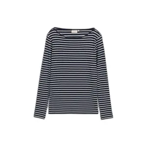 Women's Long Sleeve Stretch Striped T-shirt Tom Tailor image-0