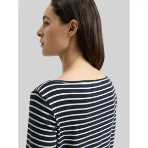 Women's Long Sleeve Stretch Striped T-shirt Tom Tailor image-4