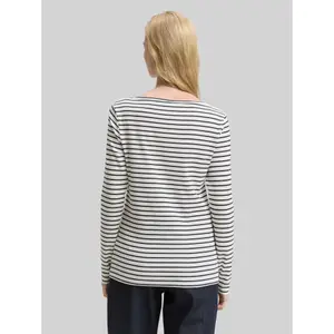 Women's Long Sleeve Stretch Striped T-shirt Tom Tailor image-2
