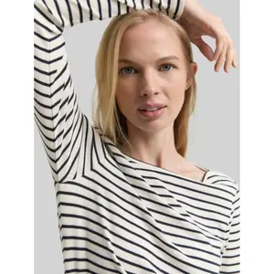 Women's Long Sleeve Stretch Striped T-shirt Tom Tailor image-4