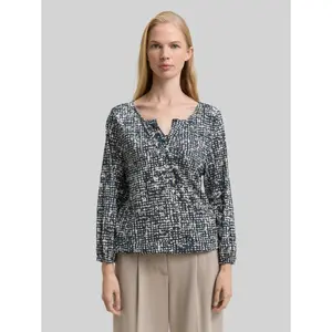 Women's All-Over Print Blouse Tom Tailor image-1