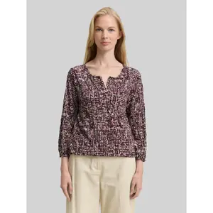 Women's All-Over Print Blouse Tom Tailor image-1