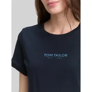 T-shirt logo imprimé femme Tom Tailor image-4