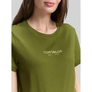 T-shirt logo imprimé femme Tom Tailor image-4