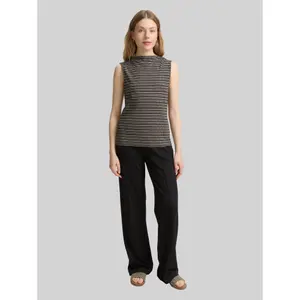 Women's Jacquard Fabric Tank Top Tom Tailor image-3