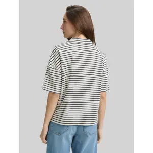 Polo Neck T-Shirt Women Tom Tailor image-2