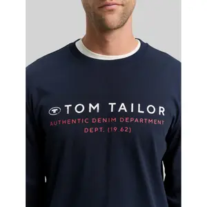 Long-sleeved printed T-shirt Tom Tailor image-4