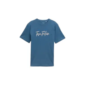 Modern Printed Logo T-Shirt Tom Tailor image-0