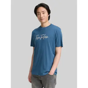 Modern Printed Logo T-Shirt Tom Tailor image-1