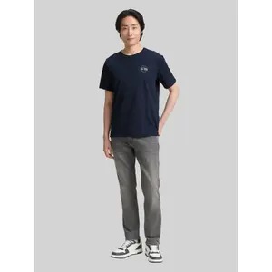 T-shirt with small printed logo Tom Tailor image-3