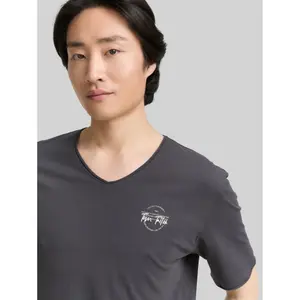 V-neck T-shirt Tom Tailor image-4