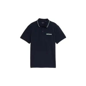 Piqué Polo with Print Tom Tailor image-0