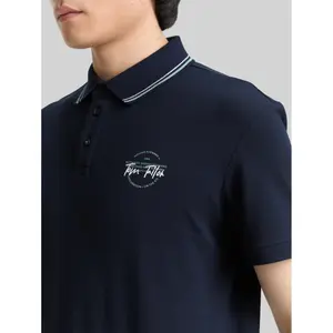 Piqué Polo with Print Tom Tailor image-4