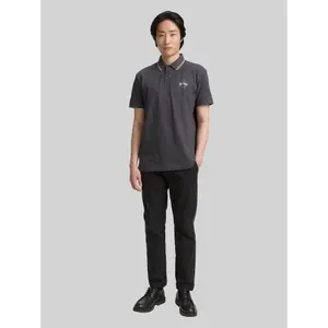 Piqué Polo with Print Tom Tailor image-3