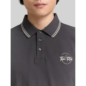 Piqué Polo with Print Tom Tailor image-4
