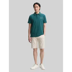Piqué Polo with Print Tom Tailor image-3