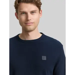 T-Shirt with Logo Badge Tom Tailor image-4