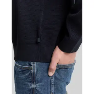 Organic Cotton Knitted V-Neck Pullover Tom Tailor image-4