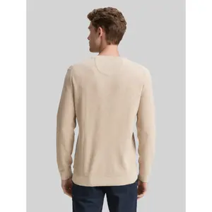 Organic Cotton Knitted V-Neck Pullover Tom Tailor image-2