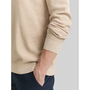 Organic Cotton Knitted V-Neck Pullover Tom Tailor image-4