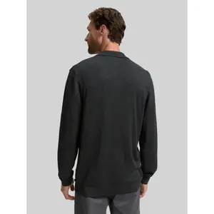 Long Sleeve Fine Knit Polo Tom Tailor image-2