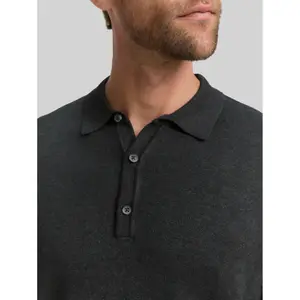 Long Sleeve Fine Knit Polo Tom Tailor image-4