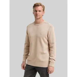 Washed Cotton Knit Sweater Tom Tailor image-1